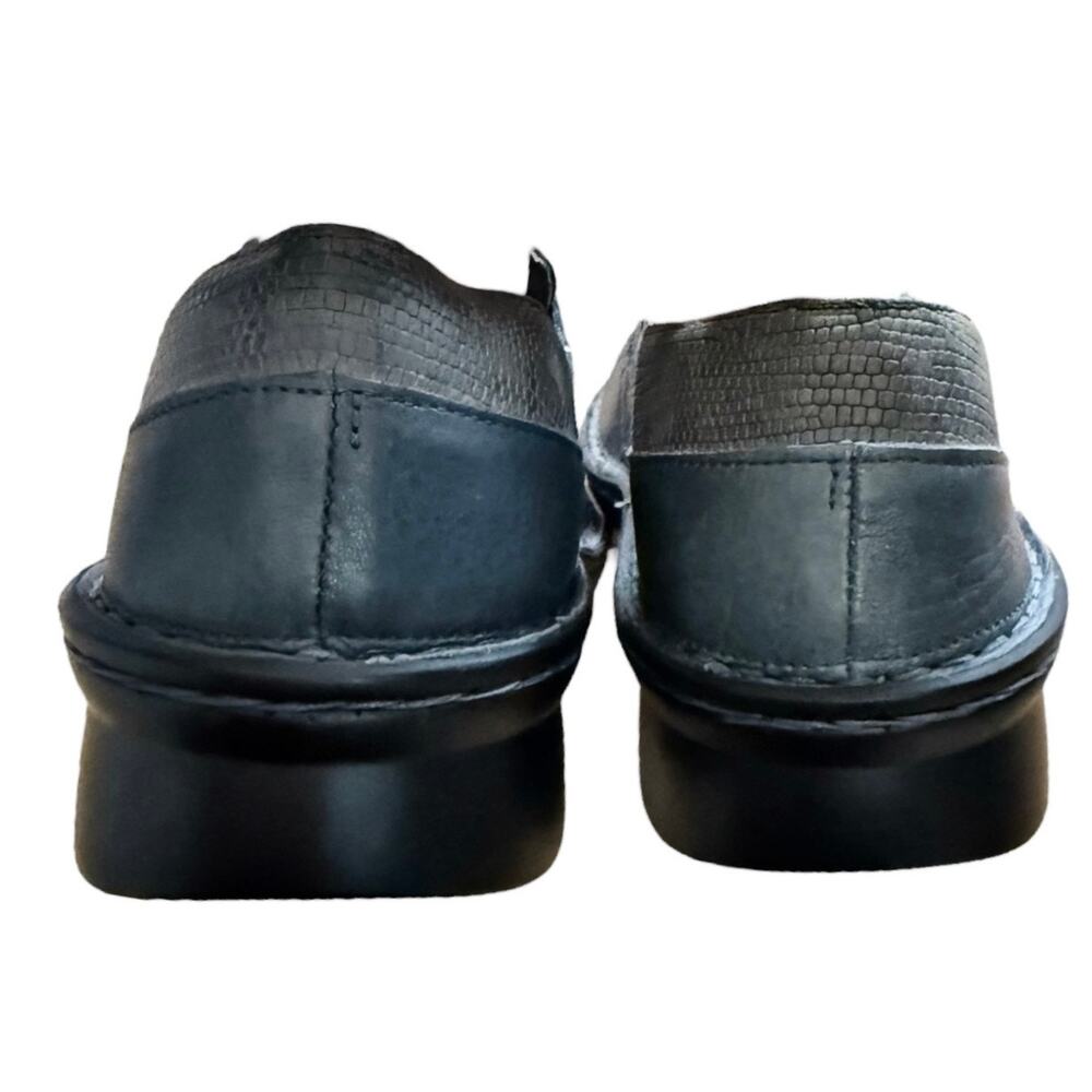 NAOT Celesta Shoes Contrasting Leathers Gray Blue Comfort Israel EU 37 US 6-6.5 - Picture 7 of 10